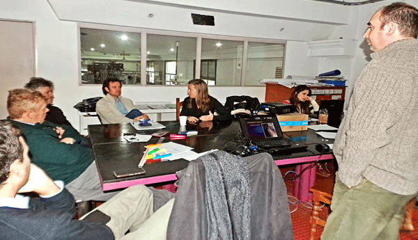 Reunión con el Municipio y Rotary Club TL